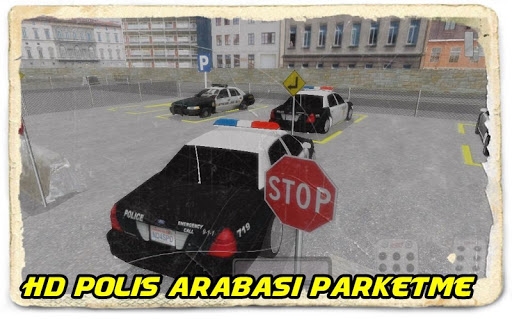 Polis Arabası Park Etme 3D