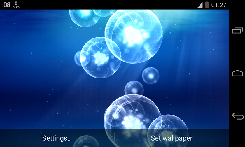 Deepsea livewallpaper Screen 3