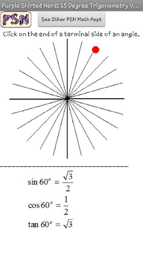 PSN 15 Degree Trigonometry