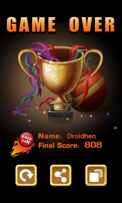 Basketball Shot - screenshot