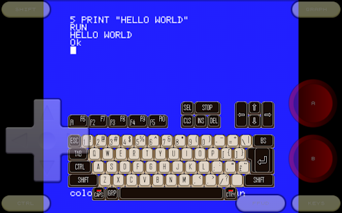 Screenshot FMSX Deluxe MSX Emulator APK