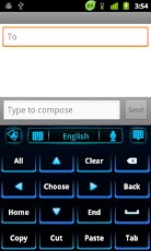 GO Keyboard Neon Theme