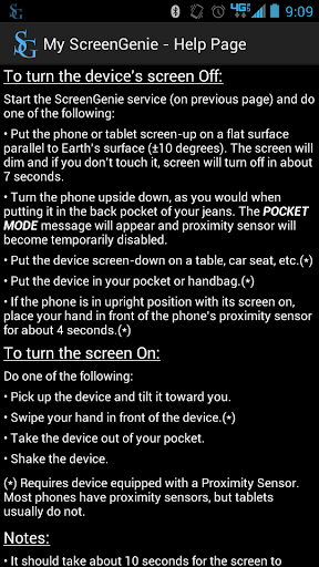 【免費工具App】My Screen Genie, Auto On & Off-APP點子