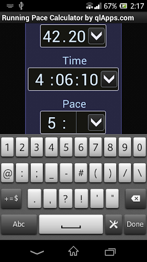 【免費健康App】Running Pace Calculator-APP點子