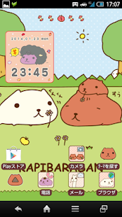 カピバラさん時計「干支ひつじ2015」(圖1)-速報App