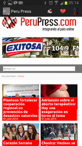 【免費新聞App】Peru Newspapers And News-APP點子