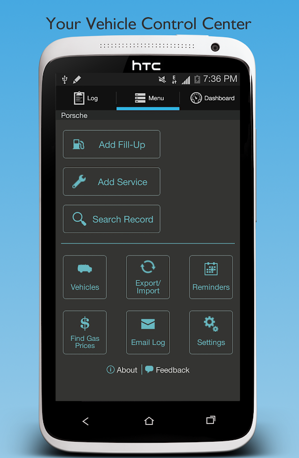 Fuel Buddy Car Mileage Log screenshot