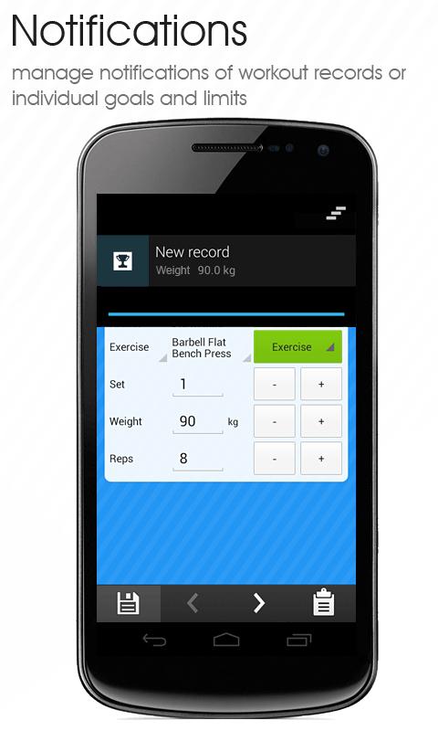 Fitness Log App Mac