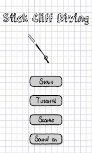 Stickman Cliff Diving