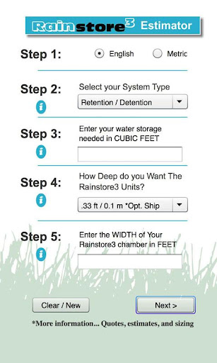 Rainstore3 Estimator