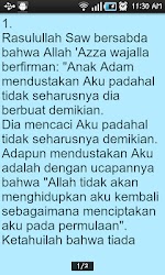 1100 Hadits Terpilih Indo Demo