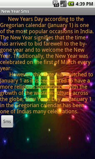 New Year Sms
