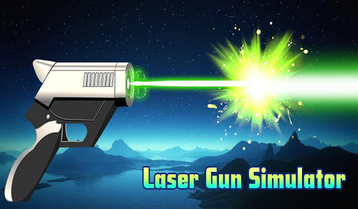 Gorgeous laser gun simulator
