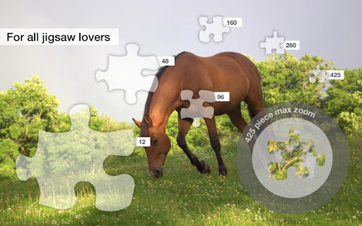 【免費家庭片App】Horse Jigsaw Puzzles-APP點子