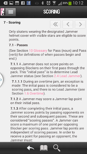 【免費運動App】WFTDA Roller Derby Rules App-APP點子