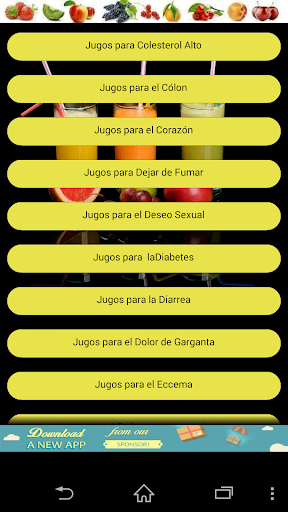 Salud a base de Jugoterapia