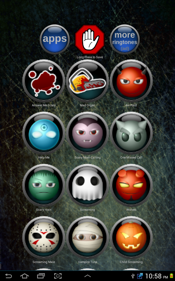 Scary rings