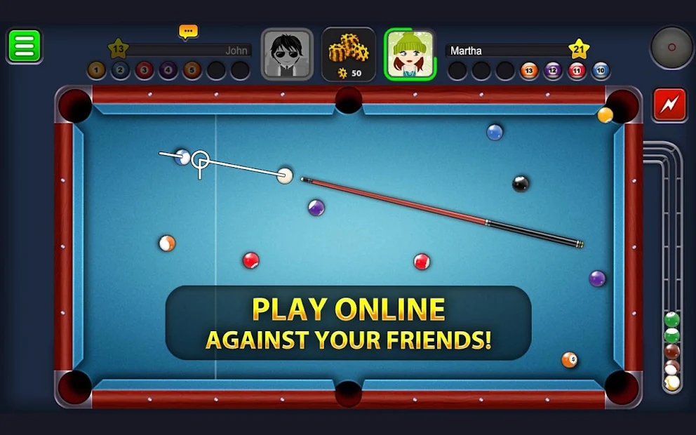 No Root - 8 Ball Pool - Long Lines Android Mod APK + Free ... - 