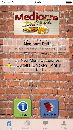 Mediocre Deli