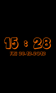Fullscreen Clock(圖3)-速報App