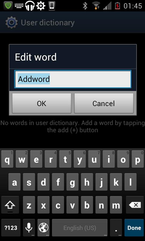 Android application Jelly Bean 4.2 Keyboard Full screenshort