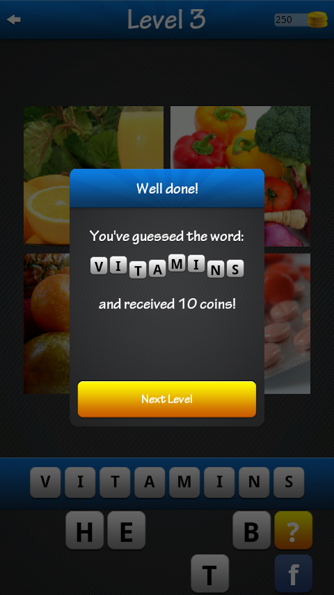 Photo Quiz ~ 4 Pics 1 Word Screen 2