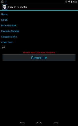 【免費生產應用App】Fake ID Generator-APP點子