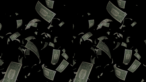 Android application Make It Rain VR Cardboard screenshort