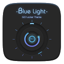 Blue Light GO Locker Theme mobile app icon