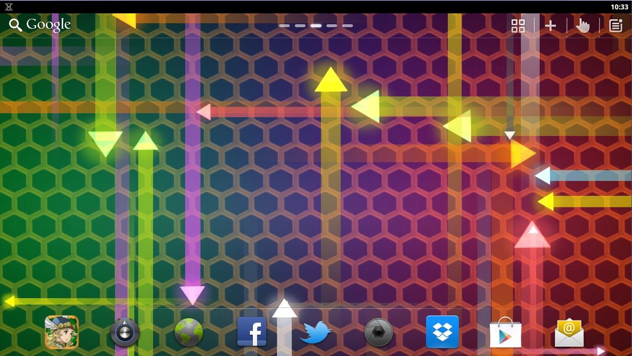 Next Nexus Live Wallpaper PRO - screenshot