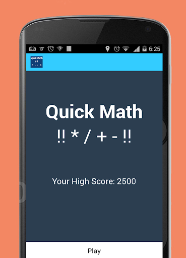 Quick Maths_Brain Builder