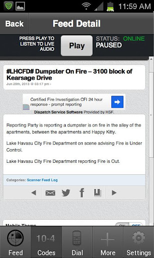 LHCScanner 1.3.7 screenshots 2