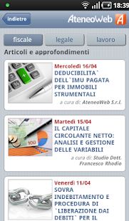 AteneoWeb Mobile Screenshots 2