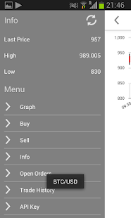 BTC-e Client Screenshots 1
