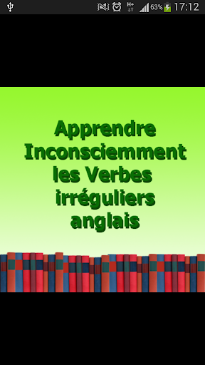 Verbes irréguliers anglais