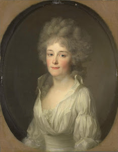RIJKS: Johann Friedrich August Tischbein: Portrait of Johanna Ferdinanda van Collen, Wife of Salomon Rendorp 1793