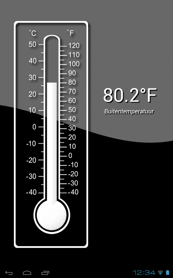 Thermometer (gratis) Androidapps op Google Play