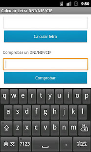 Formula para calcular NIE Letra NIF. com
