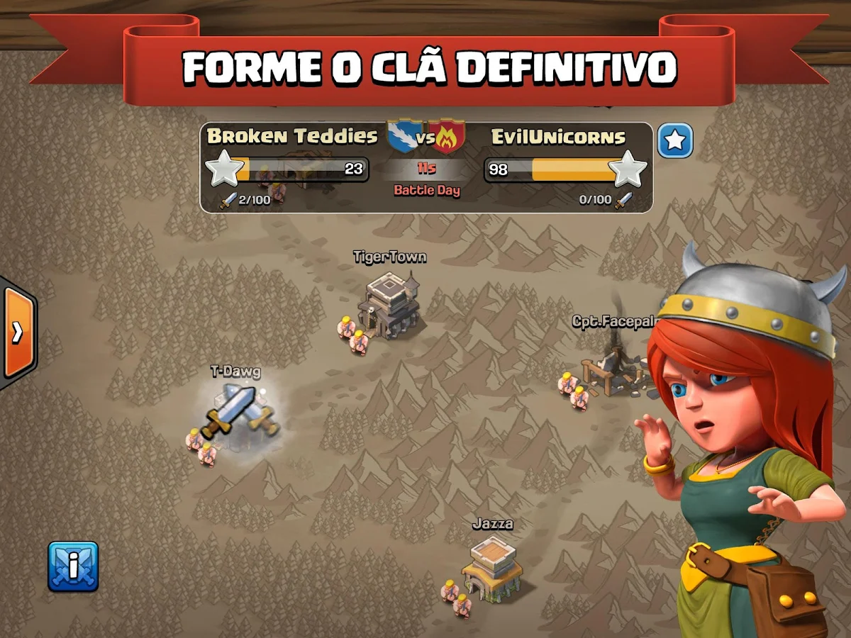  Clash of Clans: captura de tela 