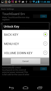 Download TouchGuard(touch panel lock) APK for PC