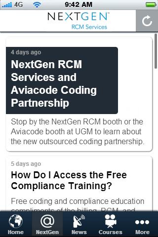 NextGen RCM eLearning