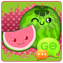 GO SMS Sweet Watermelon Theme logo
