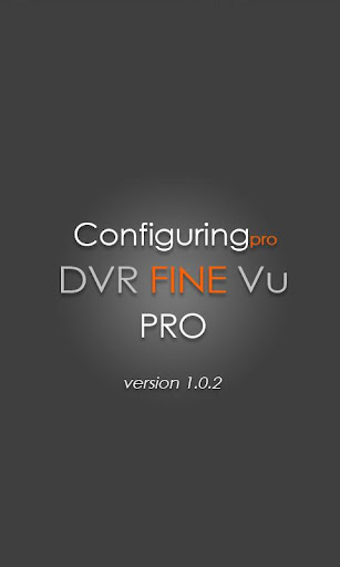 FineVu PRO configuringPRO