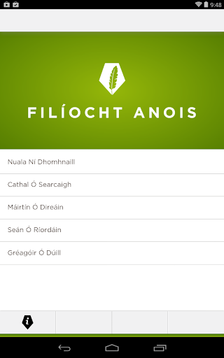 Poetry Now Irish Language App