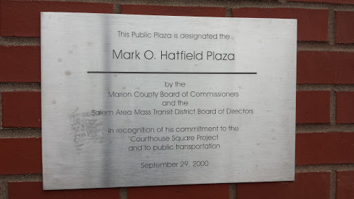 Mark O Hatfield Plaza
