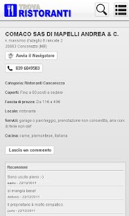 Trova Ristoranti Screenshots 2