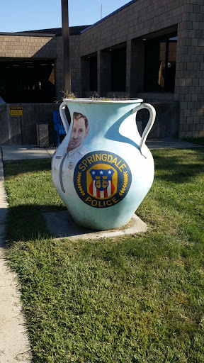Springdale Police Dept. Jar