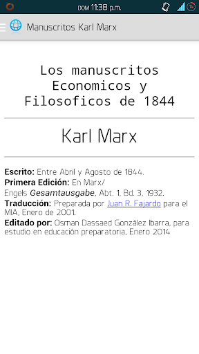 【免費書籍App】Los Manuscritos de Karl Marx-APP點子