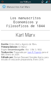 Los Manuscritos de Karl Marx