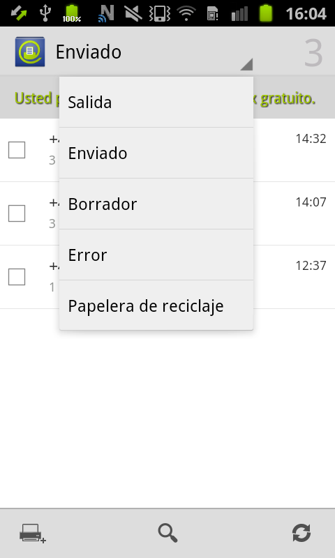 Android application PC-FAX.com FreeFax screenshort
